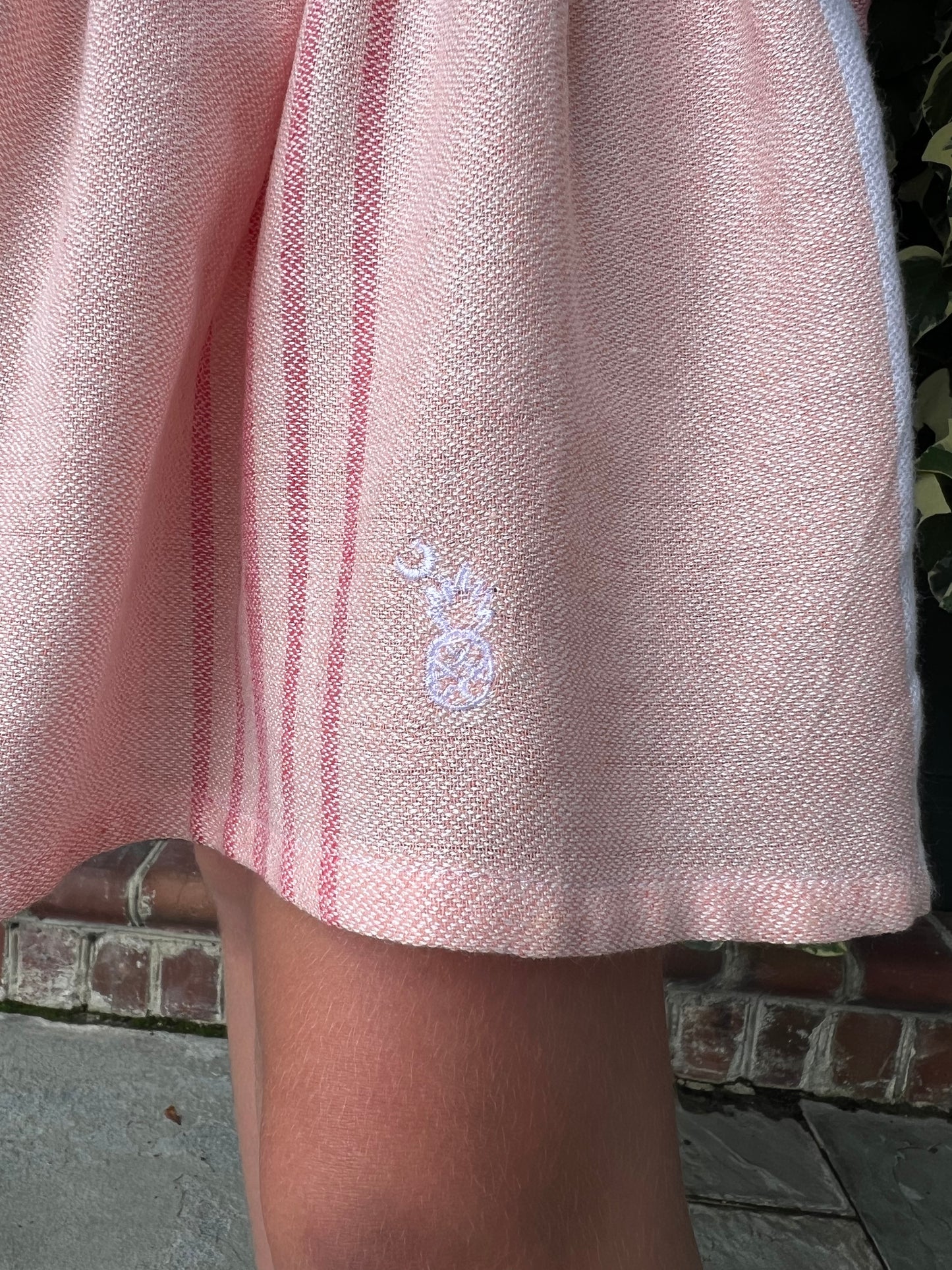 Girl's Greta Skirt in Tan Lines