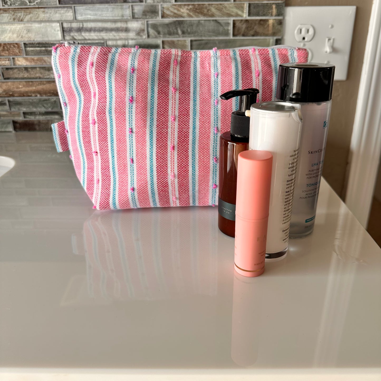 Flamingo Zipper Bags