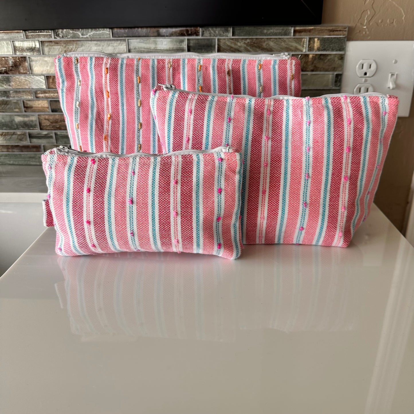 Flamingo Zipper Bags