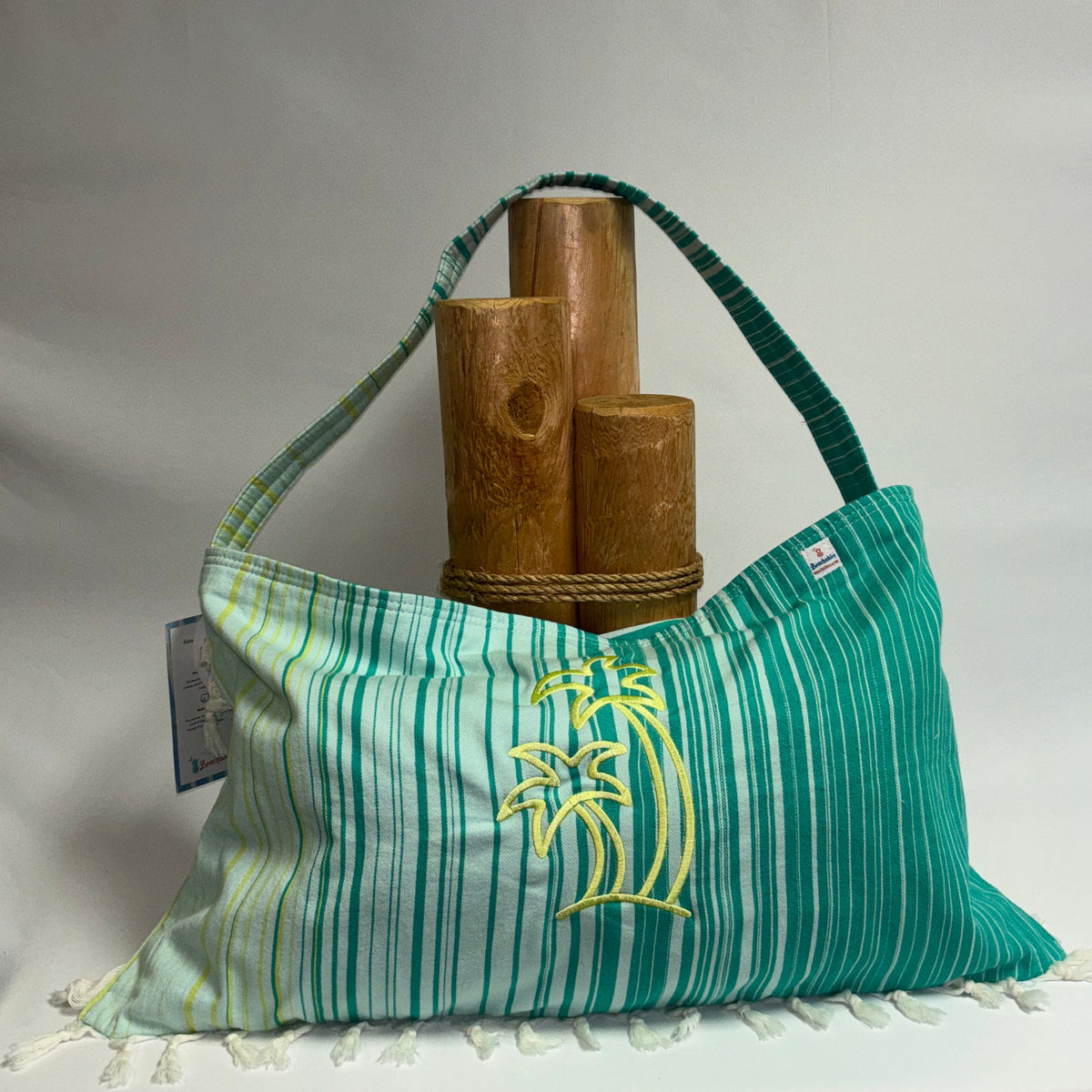 Clearance 3 in 1 Beachable Bag - Sullivan's Bag with Palm Tree Embroidery