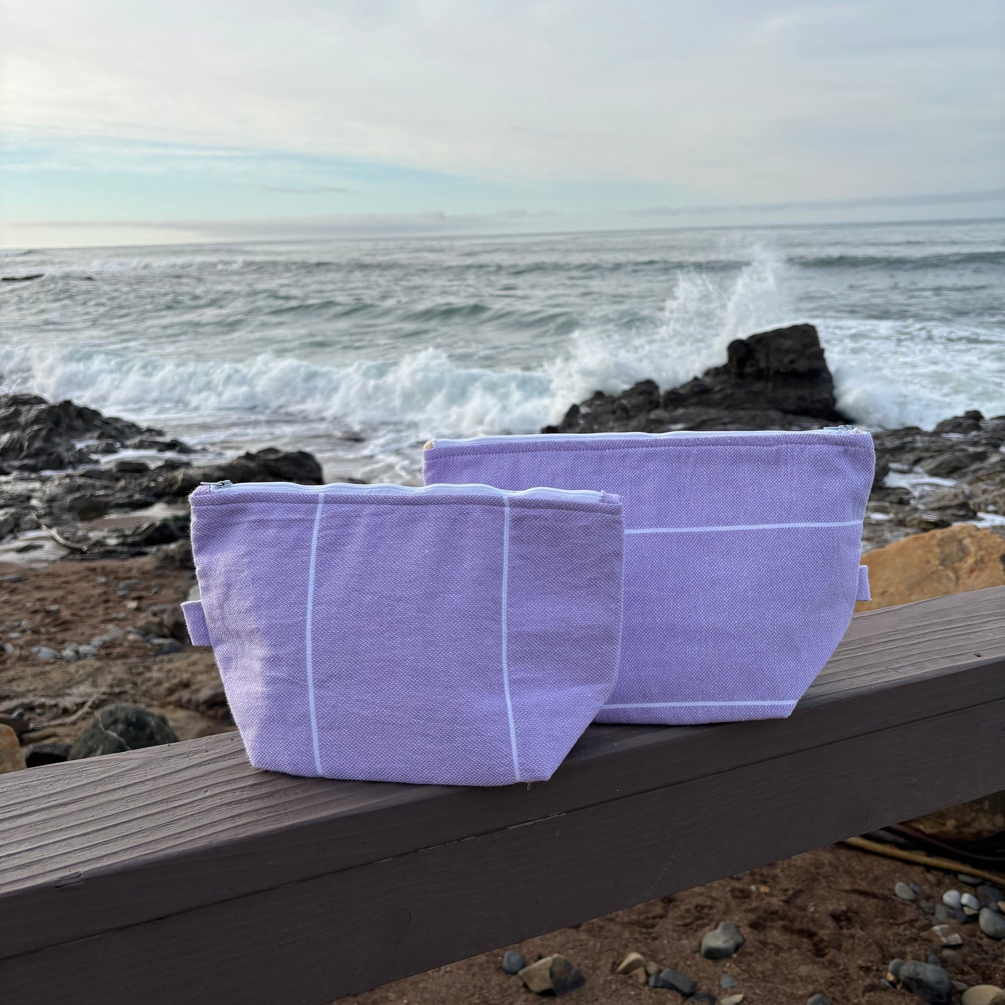 Lavender Zipper Bags