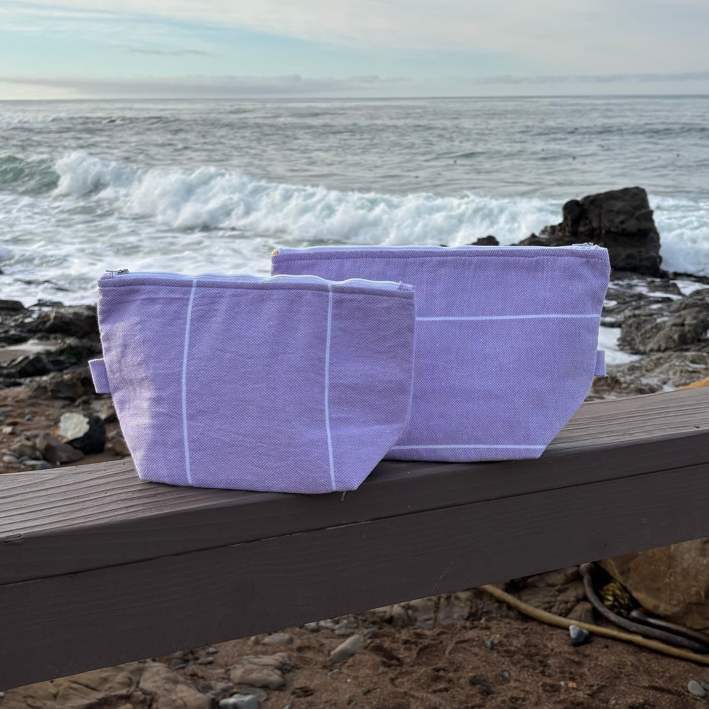Lavender Zipper Bags