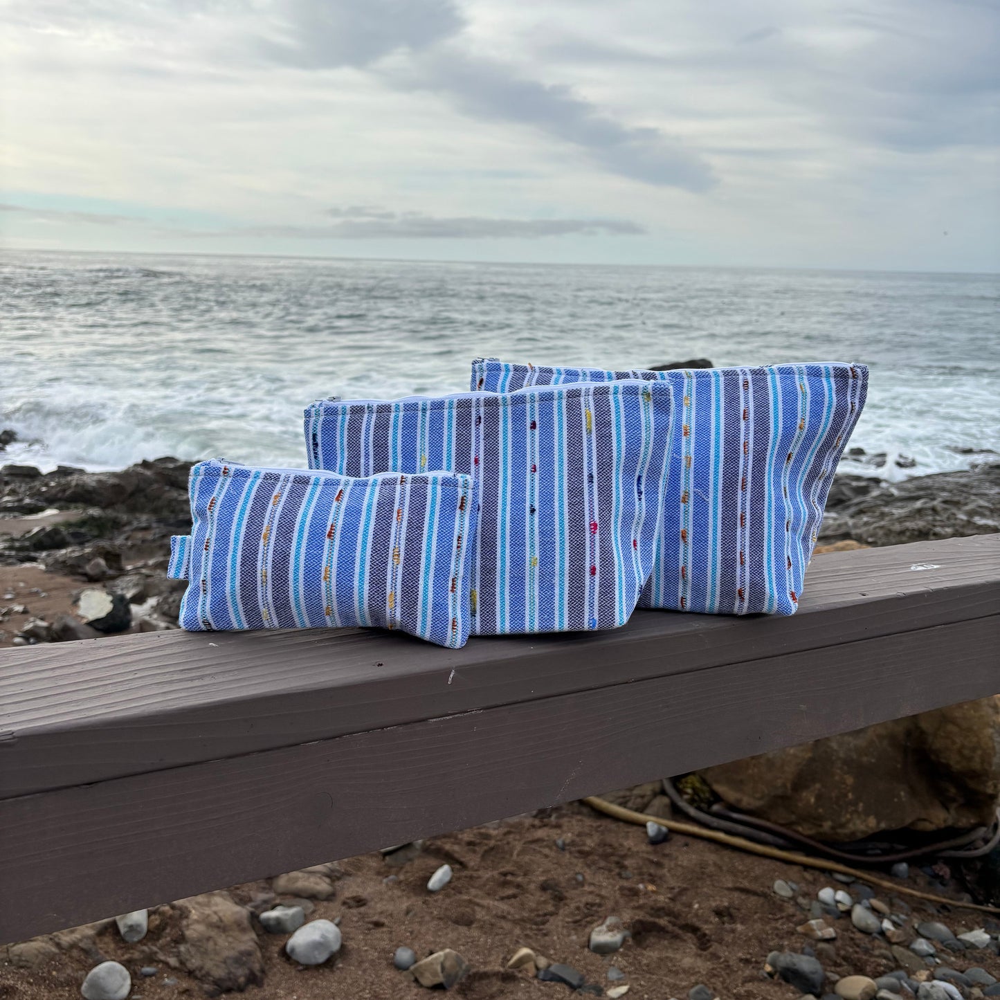 Seaside Zipper Bags