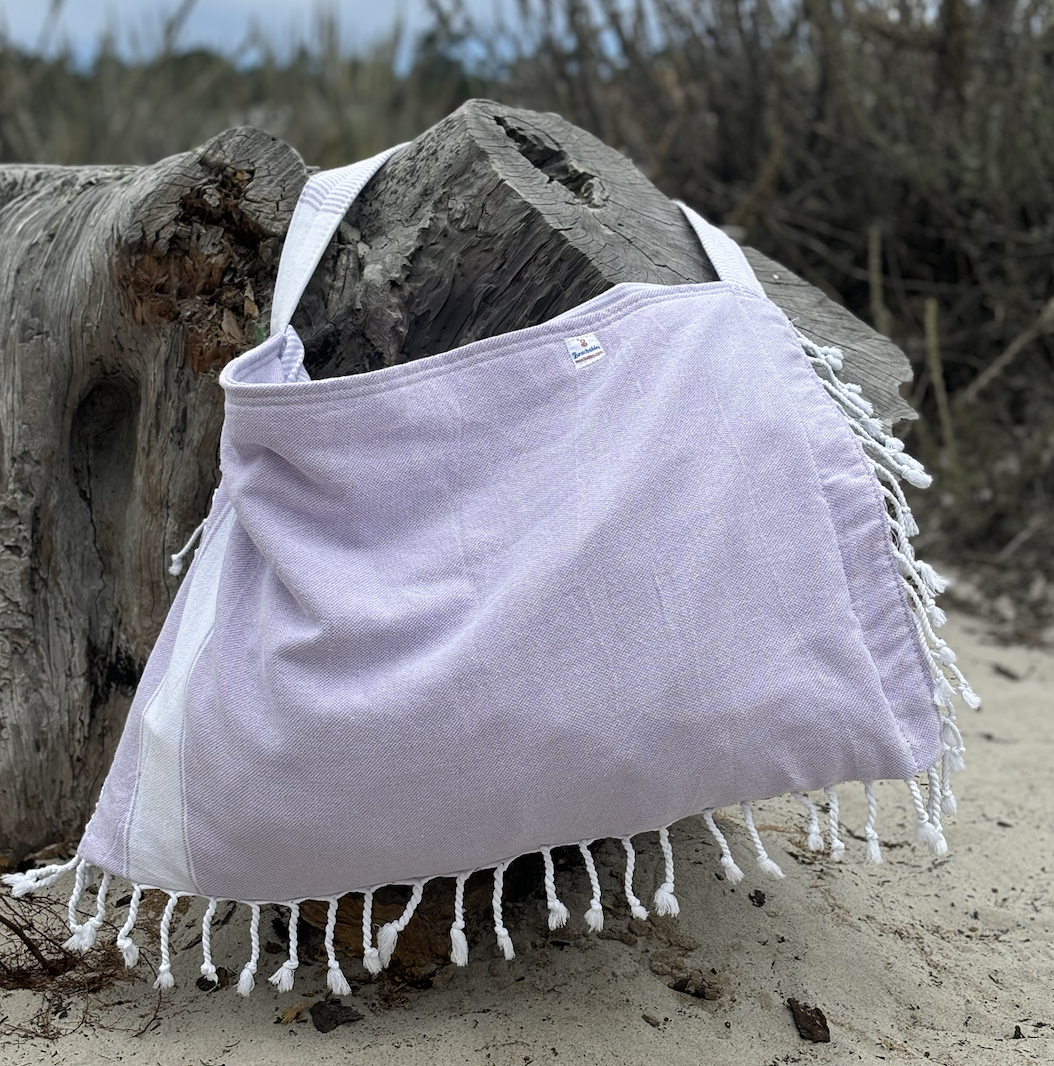 Beachable 3 in 1 Signature Solid Turkish Cotton Tote