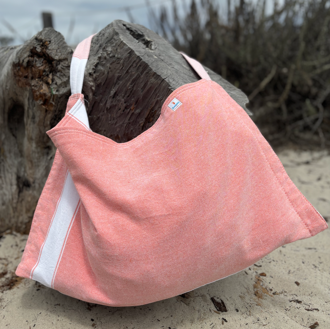 Beachable 3 in 1 Signature Solid Turkish Cotton Tote