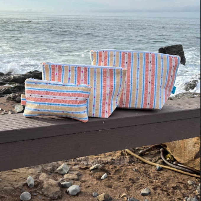 Sunset Zipper Bags