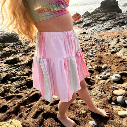 Girl's Greta Skirt in Vacay