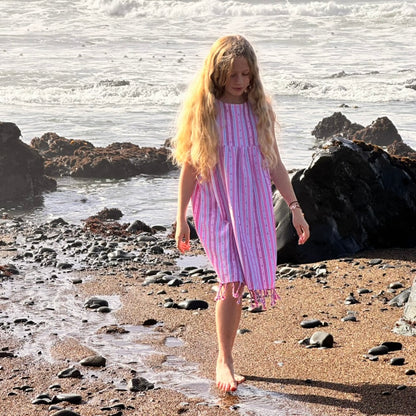 Lizzy Dress in Flamingo