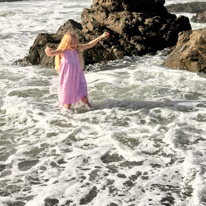 Lizzy Dress in Flamingo