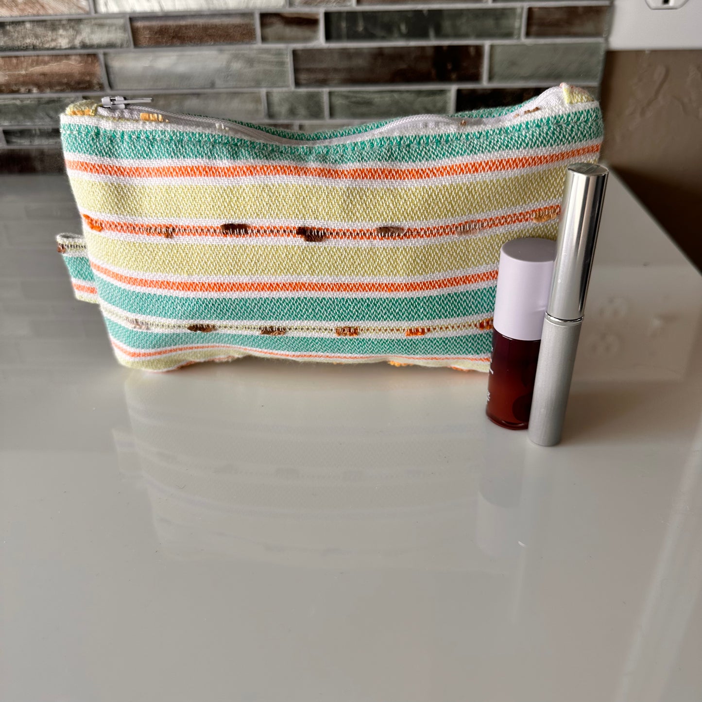 Key Lime Make Up Bags