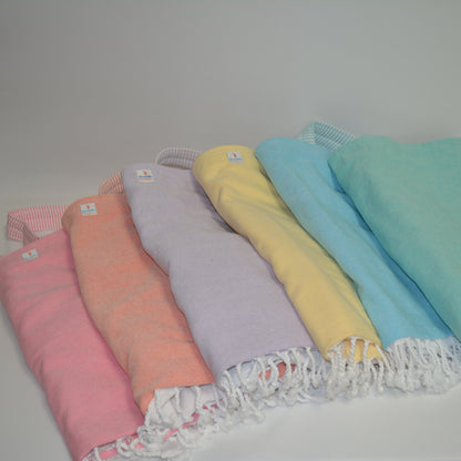 3 in 1 Turkish Cotton Beach Bag, Towel and Chair Cover