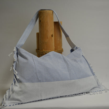 3 in 1 Turkish Cotton Beach Bag, Towel and Chair Cover