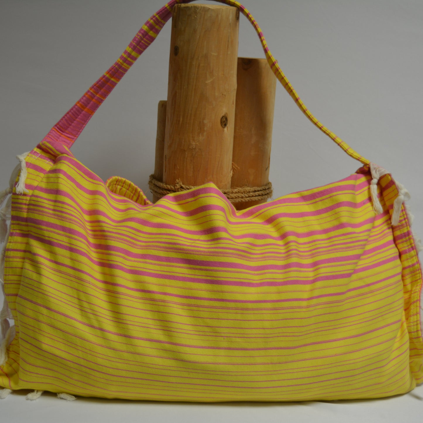 3 in 1 Turkish Cotton Beach Bag, Towel and Chair Cover