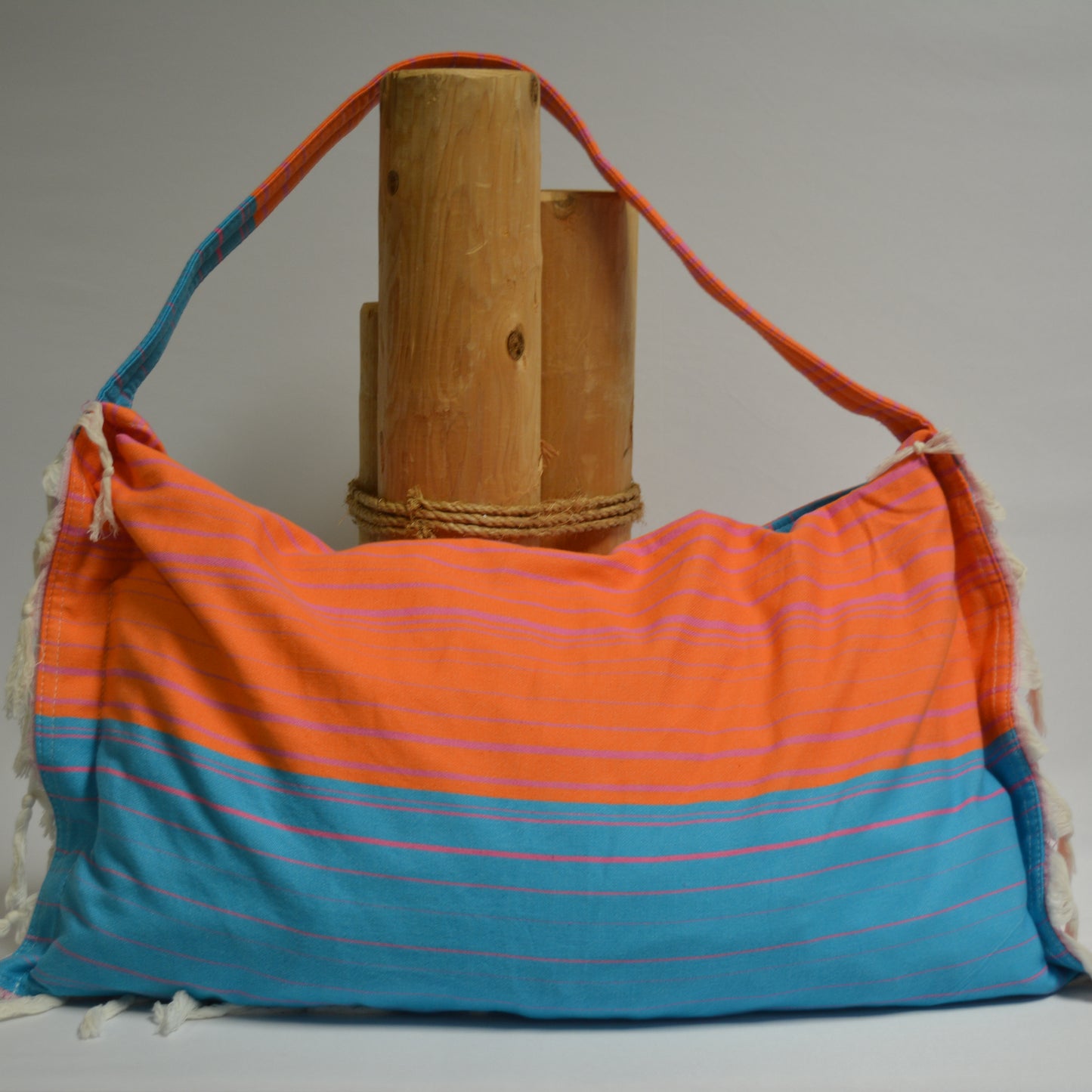 3 in 1 Turkish Cotton Beach Bag, Towel and Chair Cover