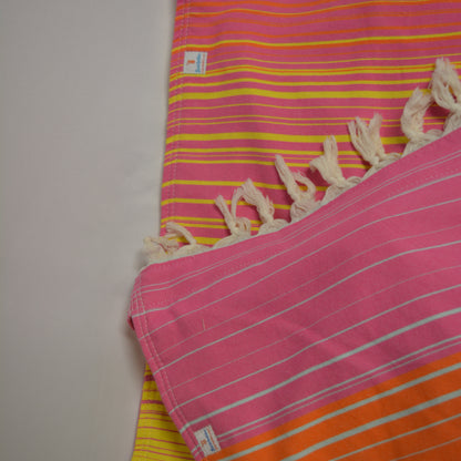 3 in 1 Turkish Cotton Beach Bag, Towel and Chair Cover