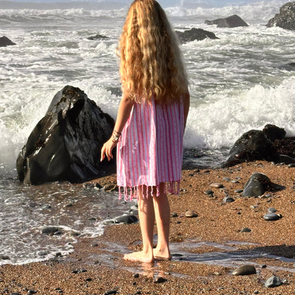 Lizzy Dress in Flamingo