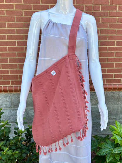 Beachable 3 in 1 Signature Solid Turkish Cotton Tote