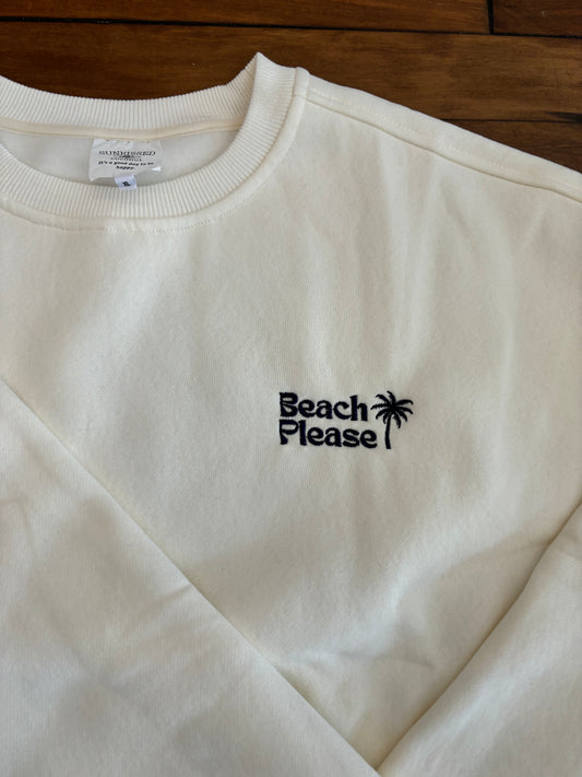 Beach Please Crewneck