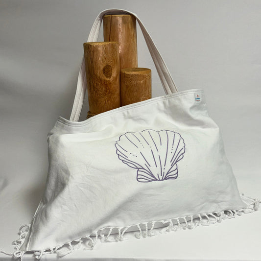 Bolsa de playa de algodón turco 3 en 1 a precio especial