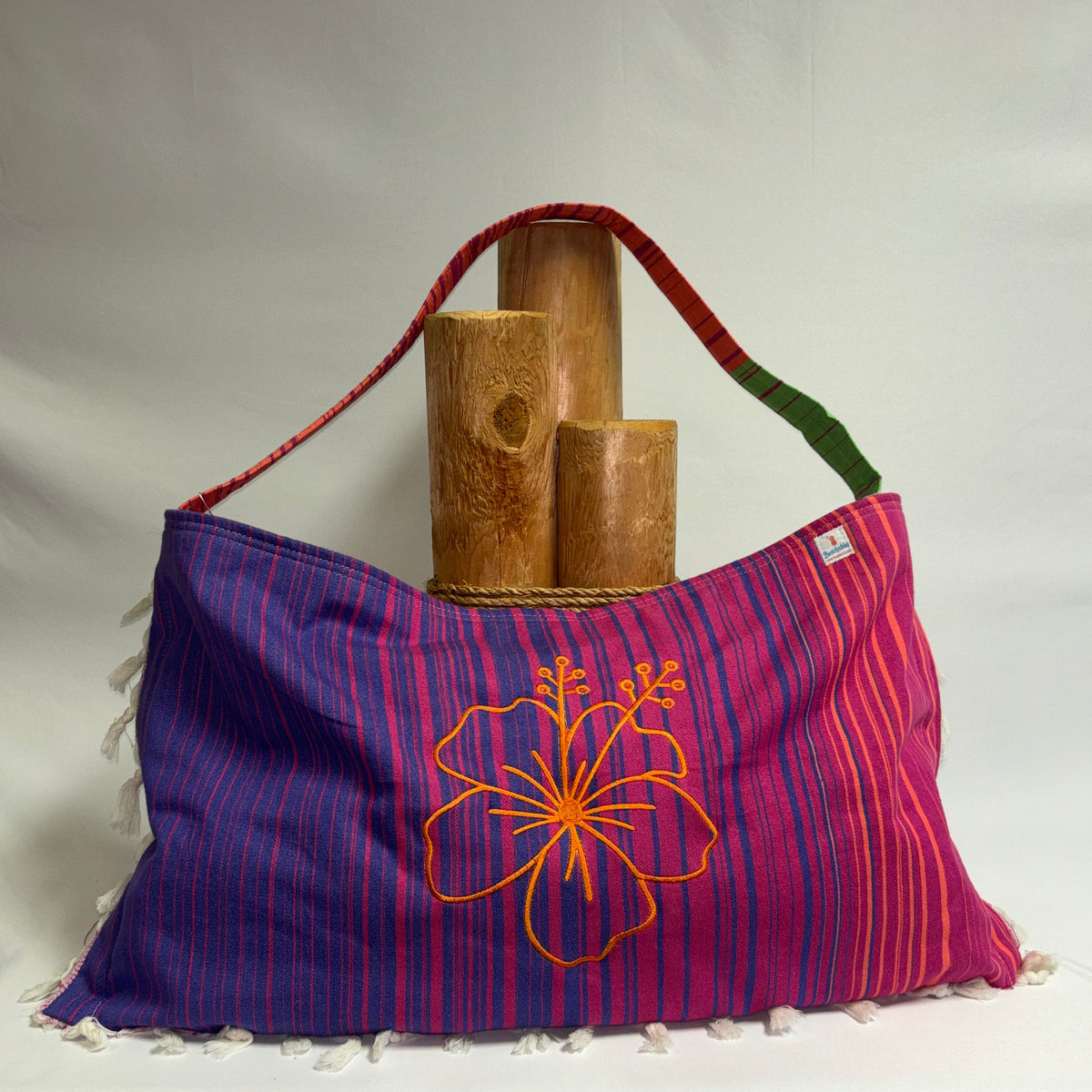 Bolsa de playa de algodón turco 3 en 1 a precio especial