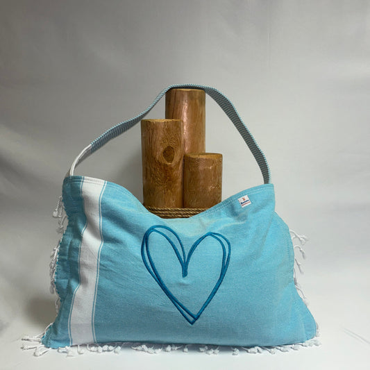 Bolsa de playa de algodón turco 3 en 1 a precio especial