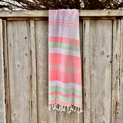 Coastal Cowgirl Turkish Towel (Breeze)