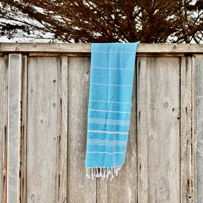 Coastal Cowgirl Turkish Towel (Breeze)