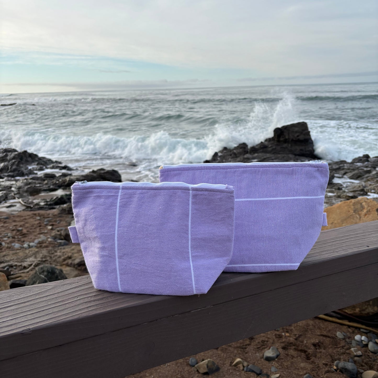 Lavender Make Up Bags