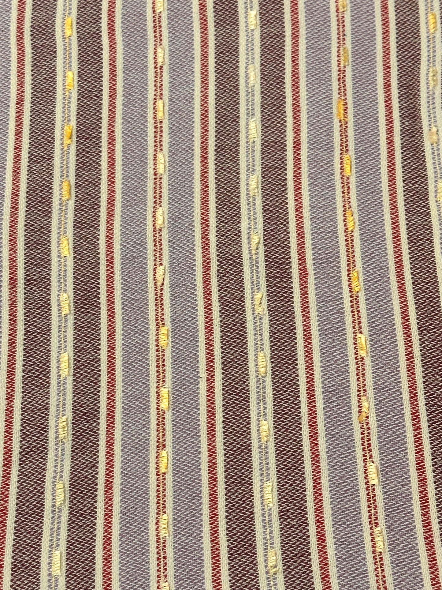purple stripe fabric closeup