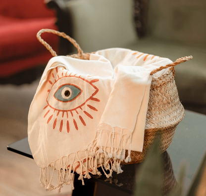 Evil Eye Turkish Towel