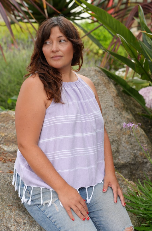 Lavender Skipper Top