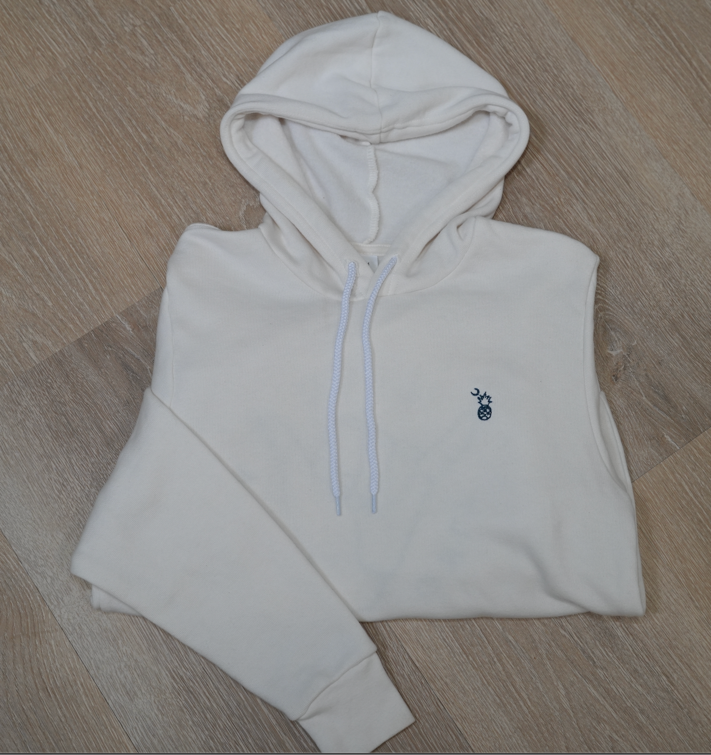 Sweatshirt Hoodie with Good Vibes graphic