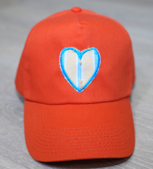 Hat with Heart Doodle