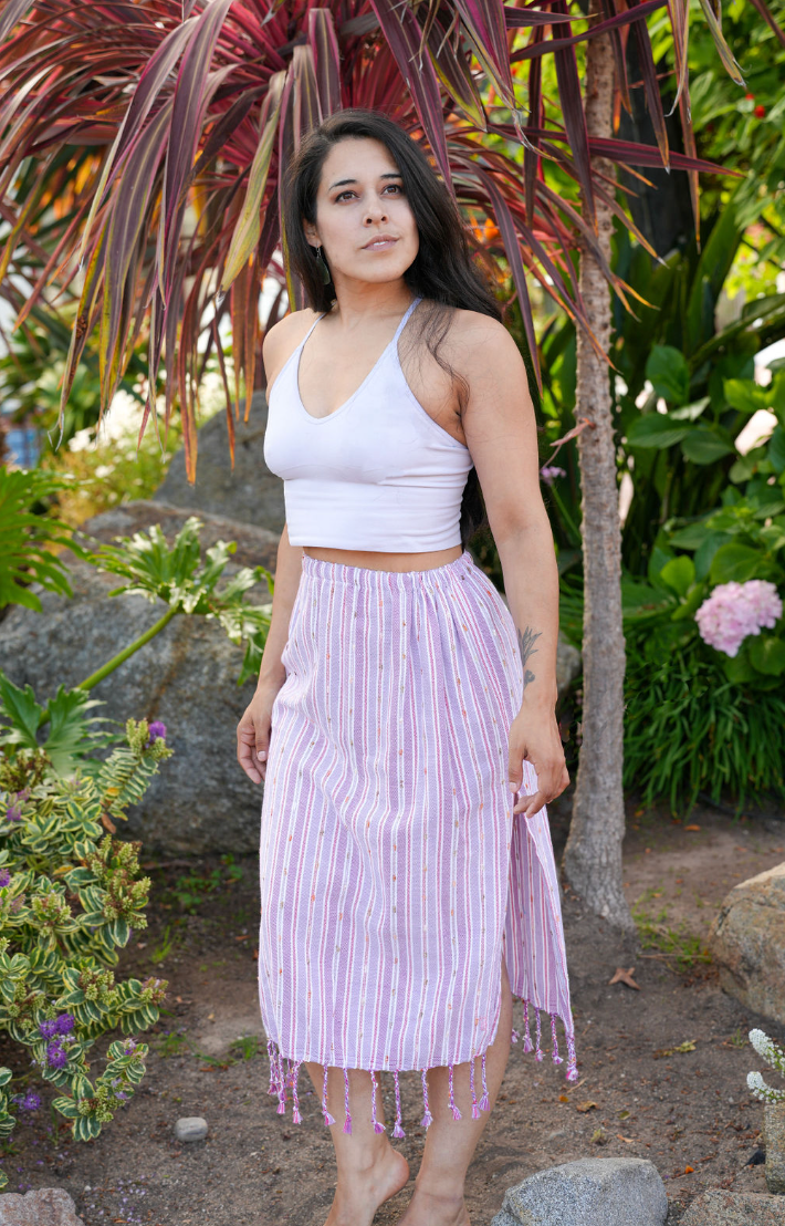 The Midi Skirt in Mermaid