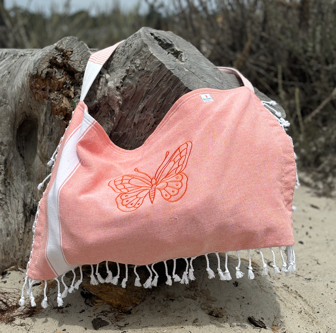 Butterfly on Coral