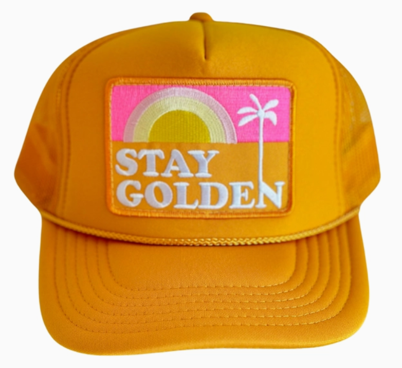 Stay Golden Patch Hat