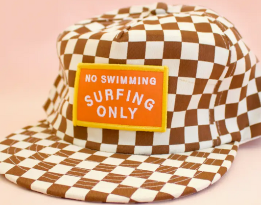 No Swimming, Surfing Only Hat