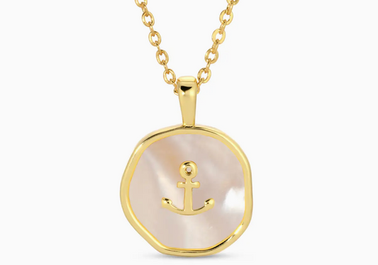 Shell Anchor Necklace