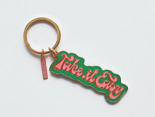 Take it Easy Keychain