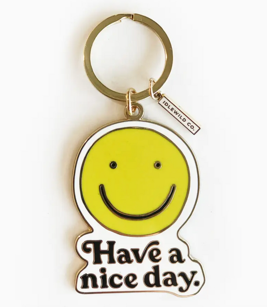 Smiley Keychain