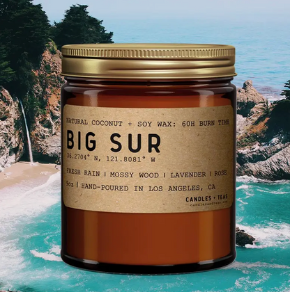 Big Sur California Candle