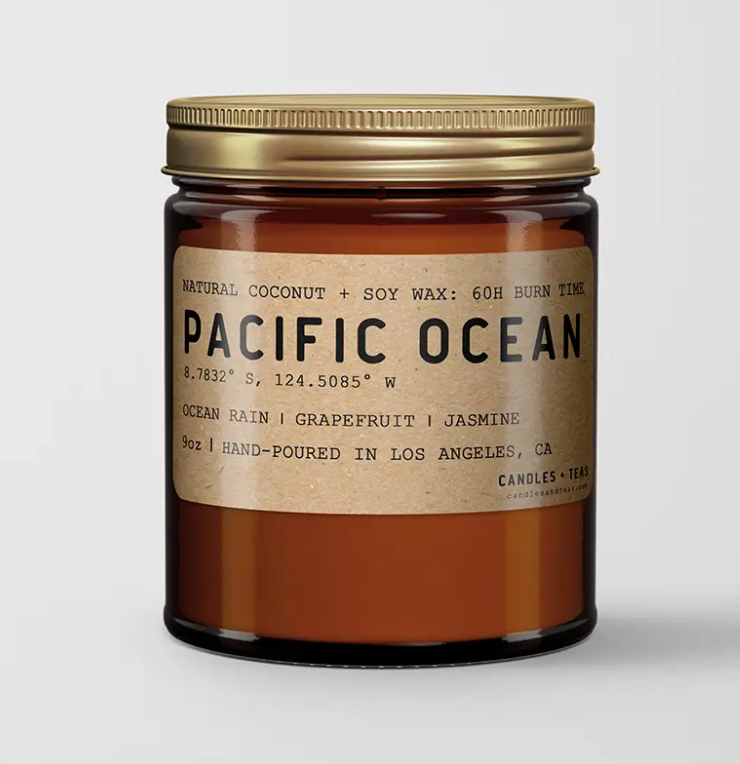 Pacific Ocean Candle