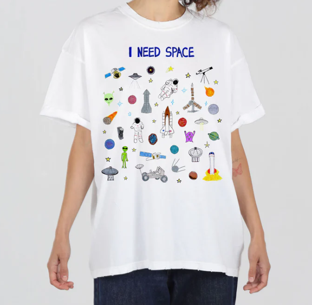 Unfortunate Portrait "I Need Space" Tee